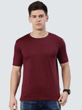 Kivofa Round Neck Royal Wonder Wine | Premium Supima Cotton