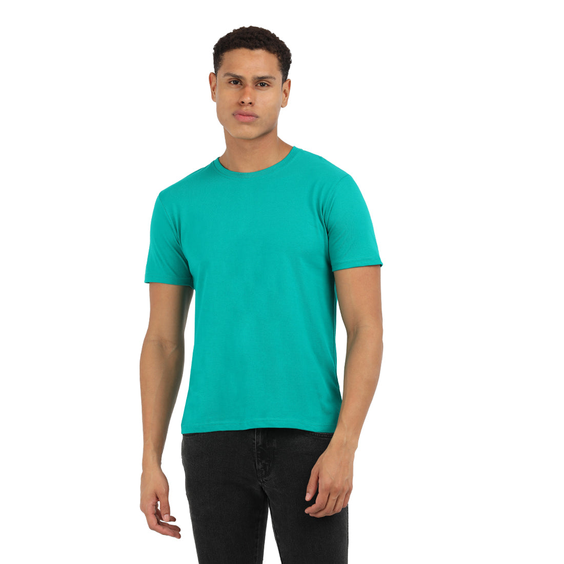 Exclusive Ramar Green Crew T-Shirt – KIVOFA