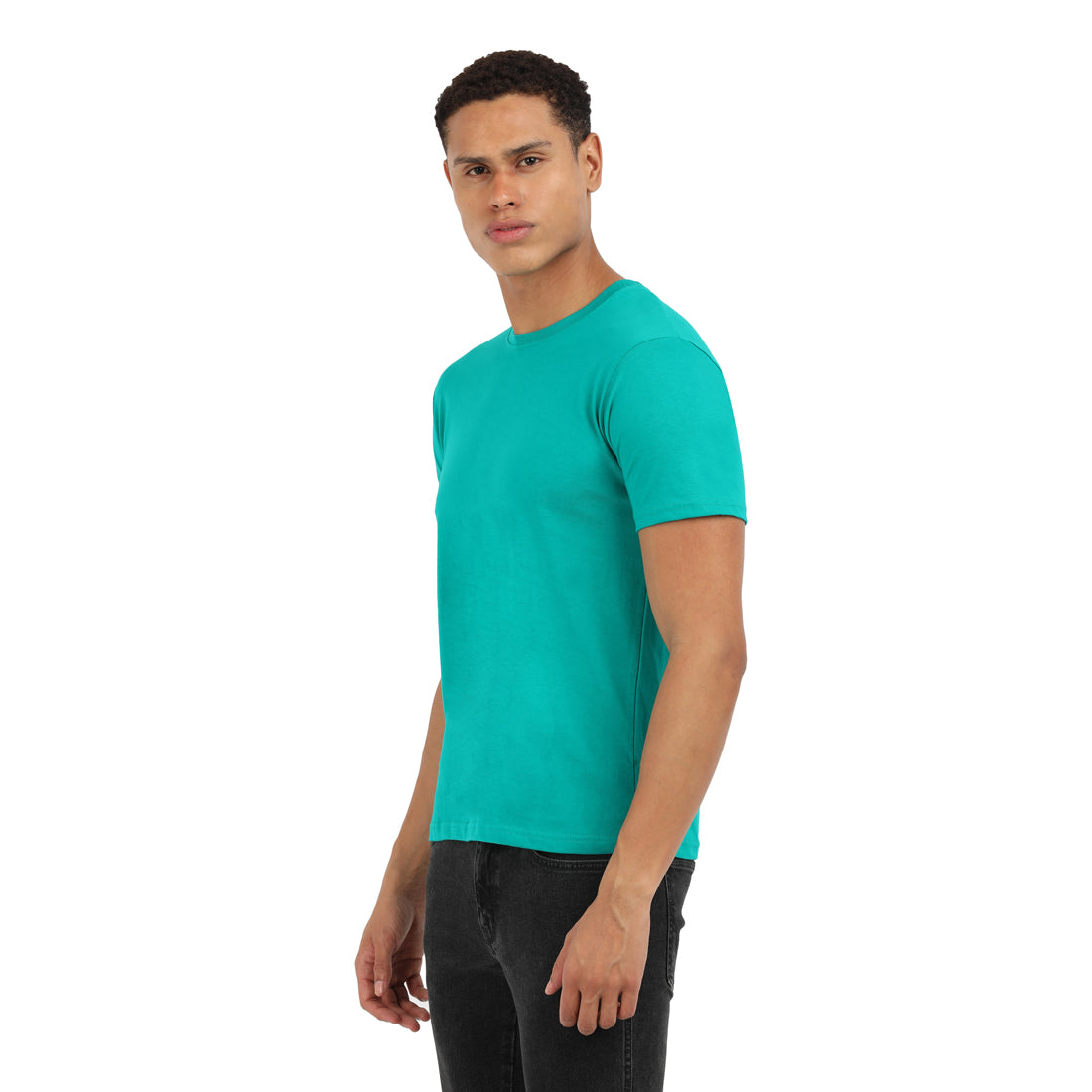 Exclusive Ramar Green Crew T-Shirt – KIVOFA