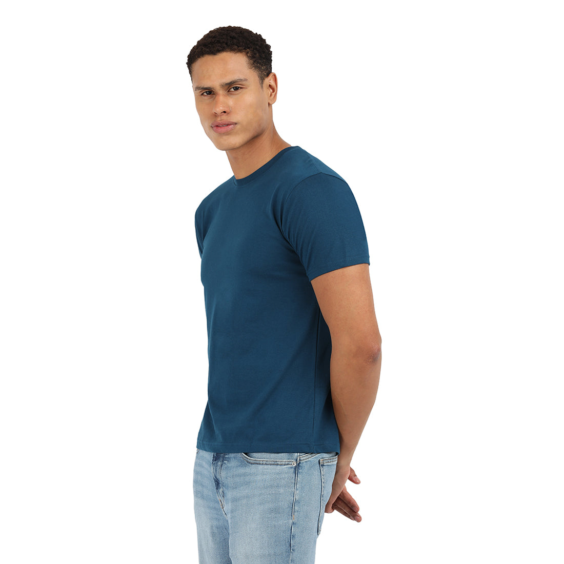 Prime Deep Crew T-Shirt – Premium Cotton | KIVOFA Luxury