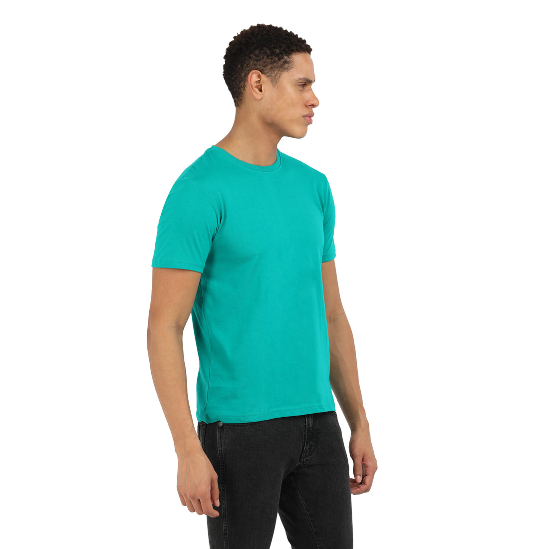 Exclusive Ramar Green Crew T-Shirt – KIVOFA