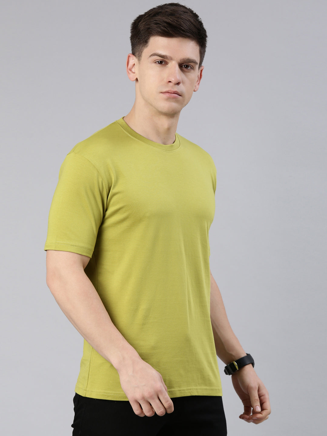 Kivofa Heritage Round Neck Lentil Sprout | Supima Cotton Luxury
