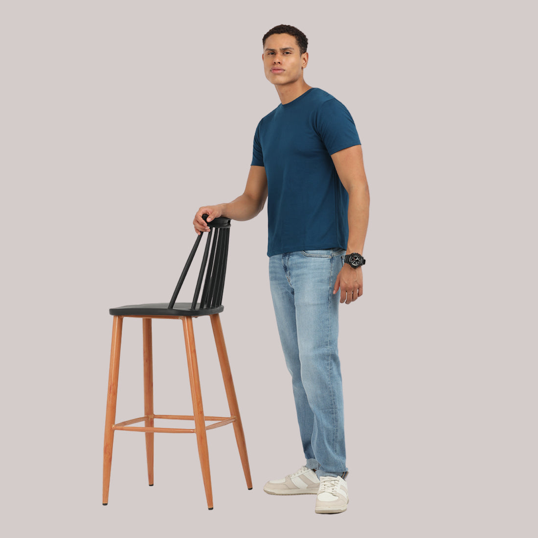 Prime Deep Crew T-Shirt – Premium Cotton | KIVOFA Luxury
