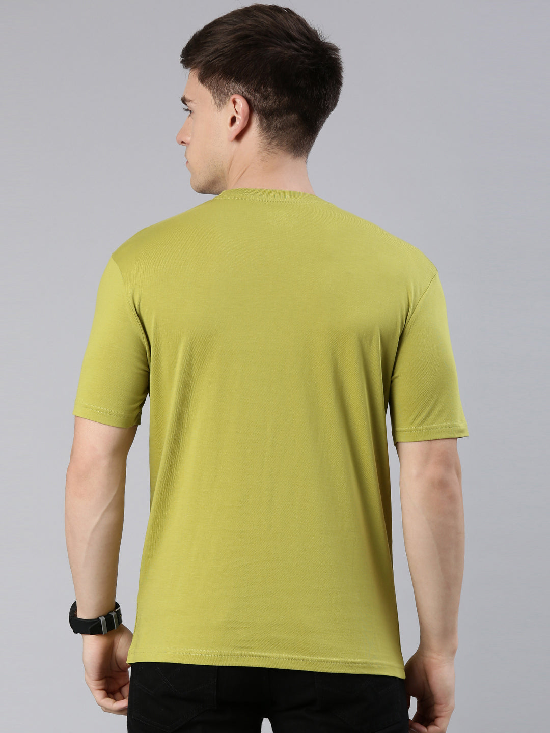 Kivofa Heritage Round Neck Lentil Sprout | Supima Cotton Luxury