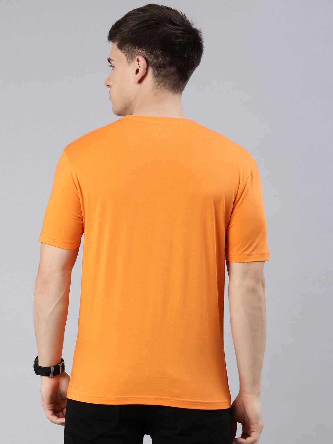 Kivofa Heritage Round Neck Radiant Sunburst | Supima Cotton Luxury