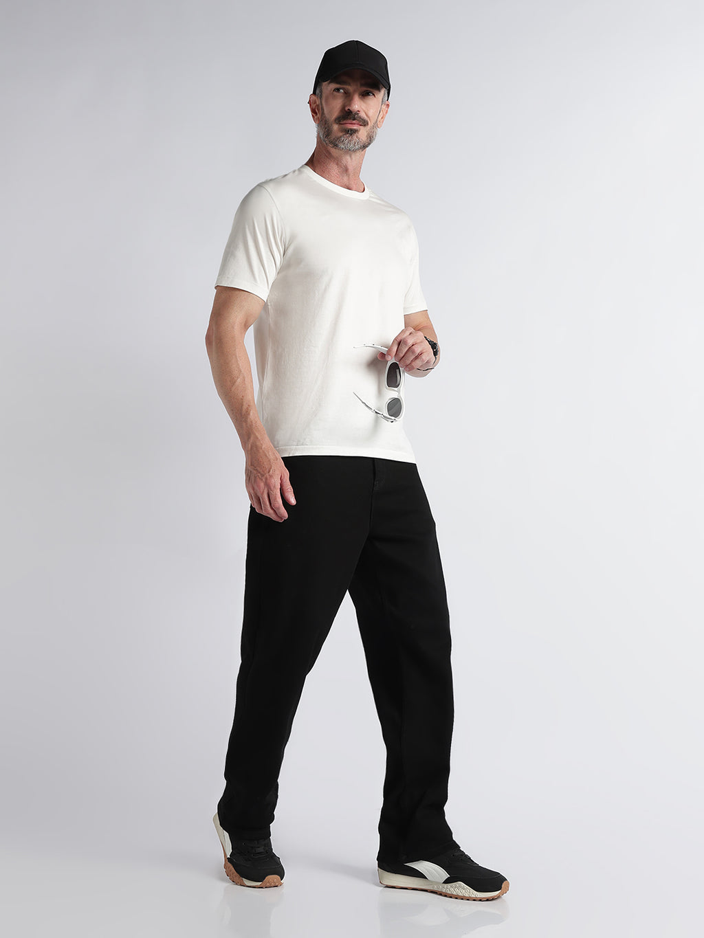 SUPIMA® Cotton T-Shirt Mercerized-White