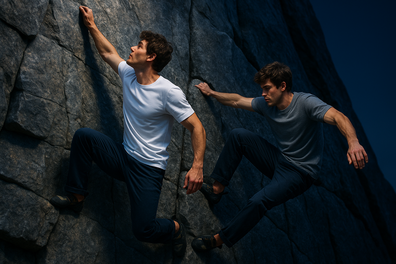 let them climb the rock