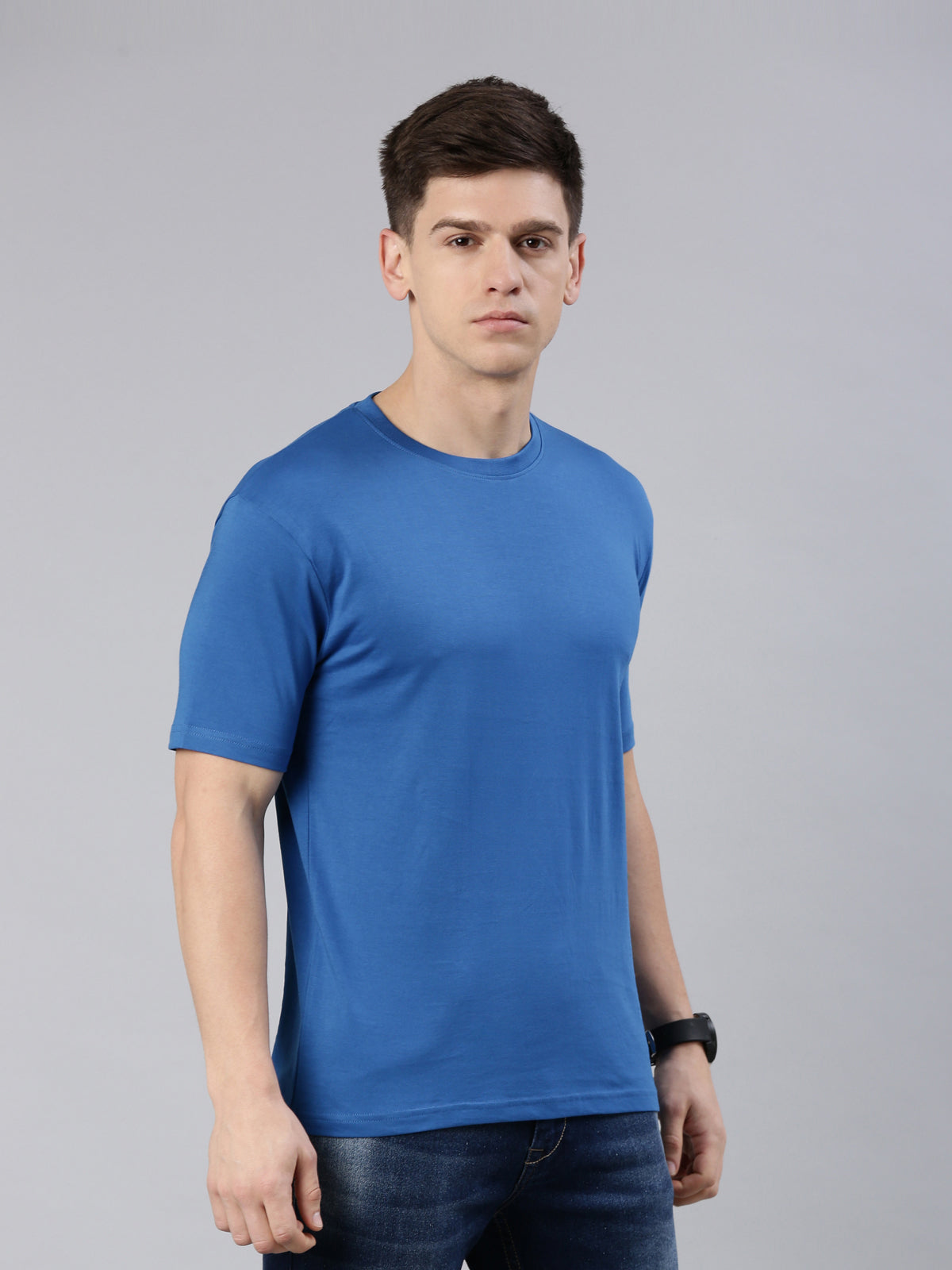 Buy Men's Premium Plain T-Shirts from KIVOFA