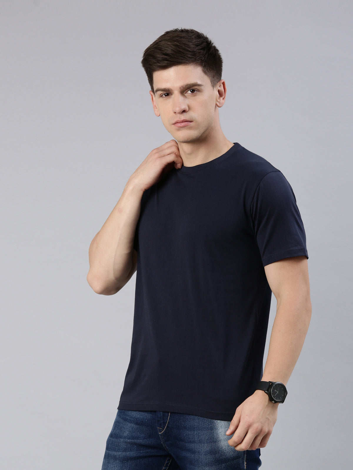 Buy Men's Premium Plain T-Shirts from KIVOFA