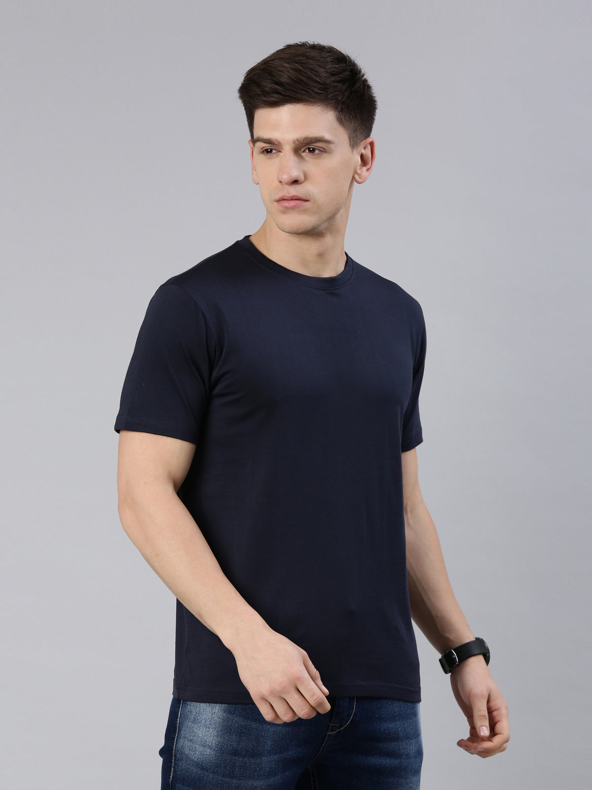 Buy Men's Premium Plain T-Shirts from KIVOFA