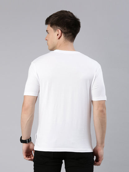 Men’s Cotton T-Shirt Color: White